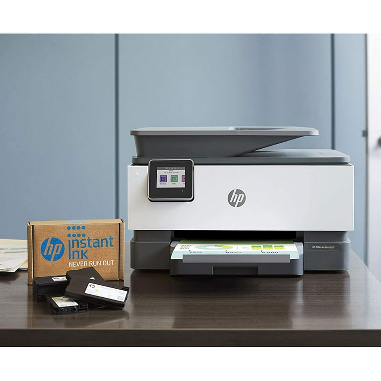 vragenlijst doen alsof vochtigheid HP OfficeJet Pro 9015 All-in-One Wireless Printer, with Smart Home Office  Productivity, HP Instant Ink, Works with Alexa (1KR42A) - (Open Box) -  Walmart.com