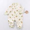 thumbnail image 2 of Kogui Baby Clothes Baby Boy Clothes Print One Piece Romper Baby Coming Home Outfits Newborn Boy Outfits 0 3 6 9 12 18 24 Months (Light Green,3-6 Months), 2 of 7