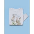 thumbnail image 3 of Wildlife Journal. Hare Sweatshirt Women -Jennifer Paxton Parker Designs, Female Small, 3 of 4
