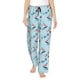 thumbnail image 1 of Balery Sailboats Anchors Pantalones de pijama para mujer, pijamas ultraligeros, pantalones de estar por casa-Small, 1 of 6