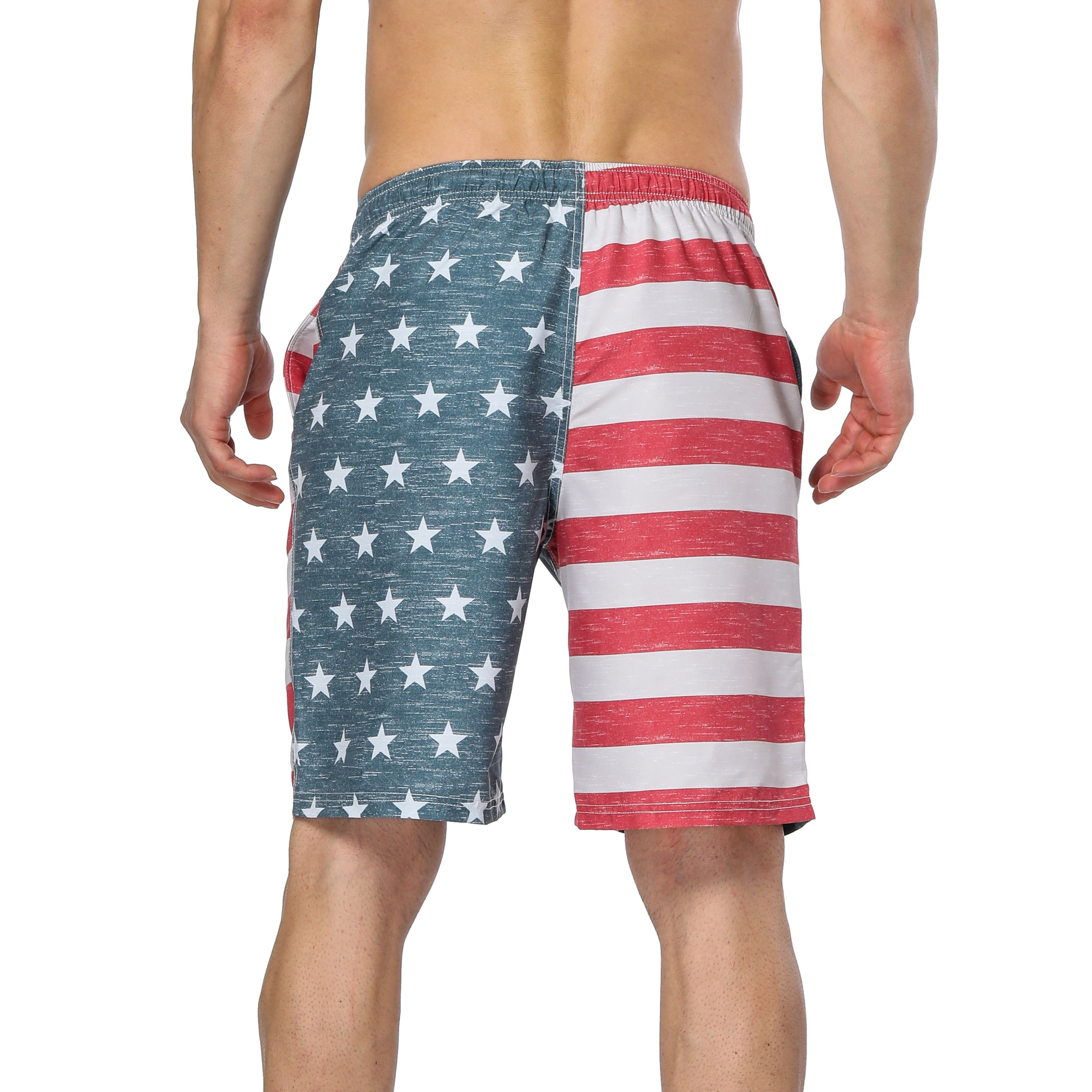 american flag bathing suit mens