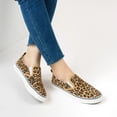 thumbnail image 6 of Ecetana Women's Slip on Shoes Canvas Sneakers Loafers Non Slip Shoes Low Top Casual Shoes, 6 of 7