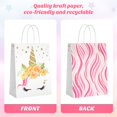 thumbnail image 3 of Mocoosy 18 PCS Party Favor Bags for Girls Birthday Party Supplies, Reusable Paper Gift Bags for Kids, Goodie Candy Treat Bags with Handles for Unisex Birthday Baby Shower Decorations, 3 of 6