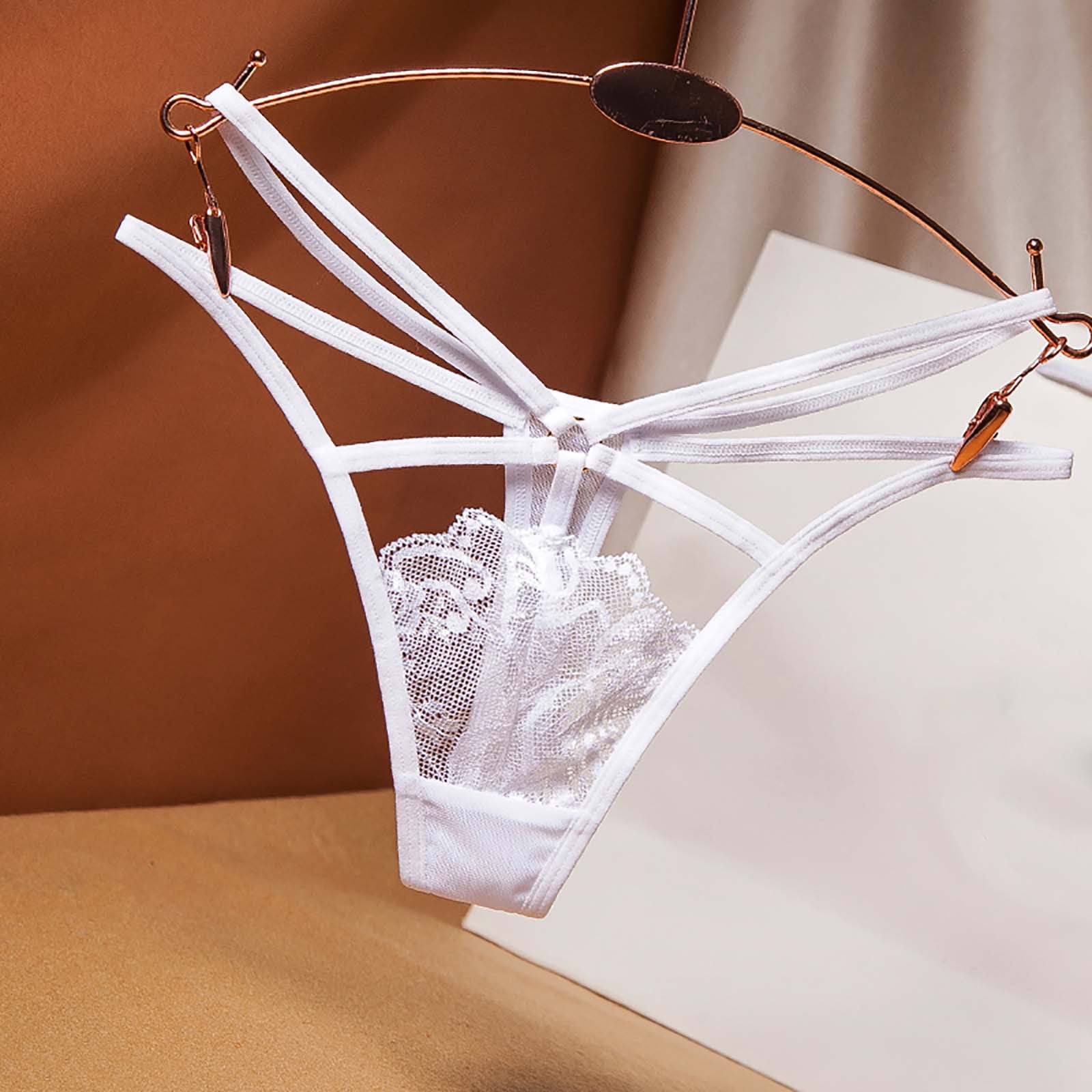 LopecySta Women Sexy Lingerie Thongs Panties Ladies Hollow Out