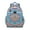 Sky-blue-16, variant on Mandala Cosmic Spiritual Spirituality School Backpack Adjustable Padded Straps Chest Strap Large Capacity Water-Resistant Backpack