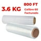 thumbnail image 2 of Playo Emplaye Polistretch Pack 2 Rollos Material de Empaque y Embalaje Calibre 60 800 ft 3.6 Kg Grupo IPAG Emplaye Polistretch, 2 of 6