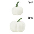 thumbnail image 2 of Halloween Artificial Small Foam Pumpkins Graffiti Simulation Photograph Props Home Party Decor 12Pcs Mixing, 2 of 7
