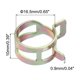 thumbnail image 2 of Uxcell ID 16.5mm 5/8inch Clips de manguera de combustible, Abrazaderas de tubería, Abrazadera de manguera de resorte, 20Pcs, 2 of 7