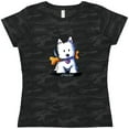 thumbnail image 3 of Inktastic KiniArt Westie with Bone Women's T-Shirt, 3 of 5