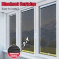 thumbnail image 4 of Sunshade Roller Blackout Suction Cup Blinds Curtains for Living Kitchen Office Car Window Free-Perf, 4 of 5