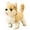 B, variant on B Interactive Moving Barking Plush American Husky Light Brown Dog Toy Battery Powered Realistic Puppy For Children Kids Toddlers
