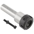 thumbnail image 3 of Straight Shank Tapping Tool, High Speed Steel Collet Chuck Holder Anti-vibration SL32-ER25-80L  For Drilling / Milling Machine, 3 of 8