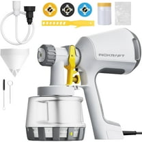InoKraft HVLP 1.26 Qt Power Paint Sprayer, 11 Piece