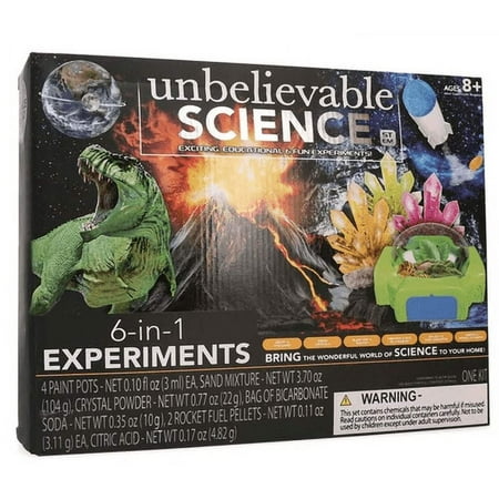 Science Squad 6-in-1 Experiments Stem Models & Kits Multicolor  5 price history on PriceWatchPro