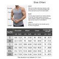 thumbnail image 5 of Yesfashion Men's 3 Pack Quick Dry Workout Tank Top Gym Muscle Tee Fitness Bodybuilding Sleeveless T Shirt, 5 of 5