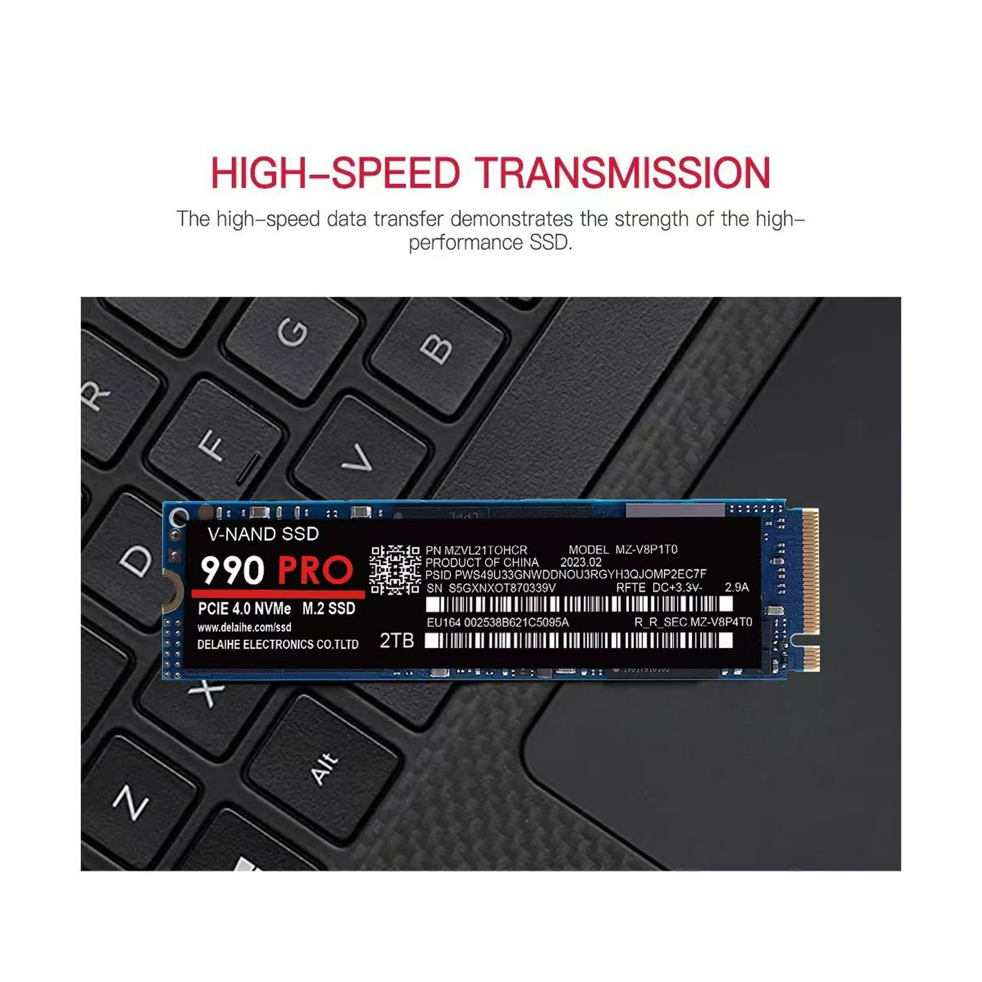 J*O様 nvme 2280 2TB M.2 SSD Ssd Solid State 2tb 990 Pro M.2 2280 Ssd Pcie 4.0 Nvme