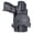 Black, variant on Hi-Point C9 Paddle Holster Black / Right Hand by Rounded Gear