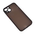 thumbnail image 4 of Phone Protective Case, Prevent Fingerprint Fallproof Precise Hole Position Frosted Phone Case  for Mobile Phone Black for  13, 4 of 8