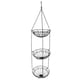 thumbnail image 1 of Soporte para de para Colgar de 3 Niveles, Soporte para Carrito de Almacenamiento de Alimentos, Negro perfecl Canasta de almacenamiento de frutas, 1 of 8