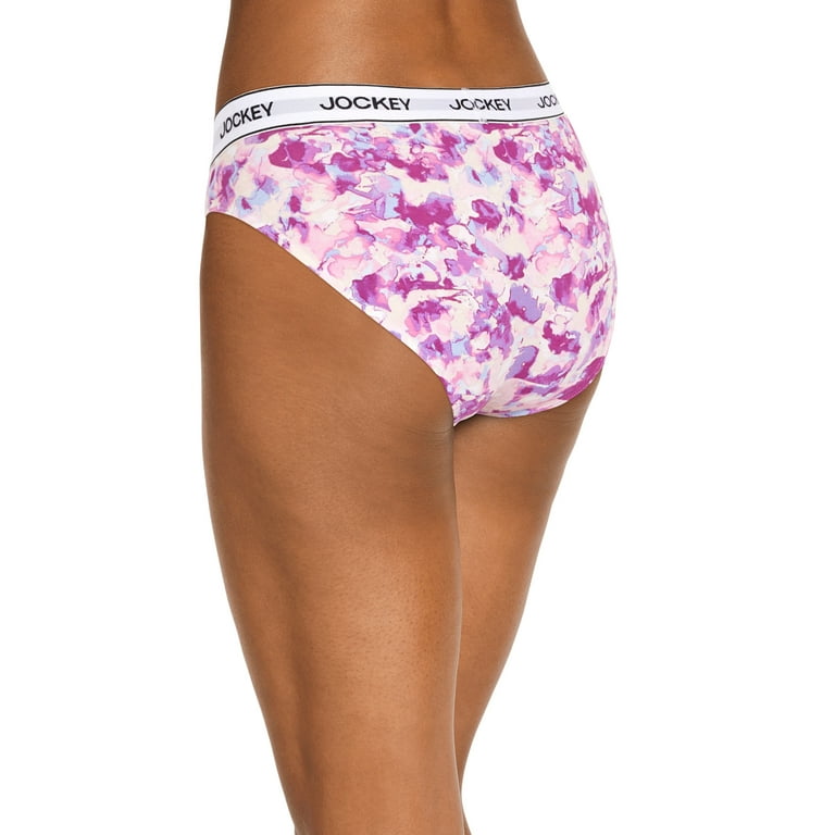 Jockey® Essentials Women's Cotton Stretch Bikini Panties, 3-Pack