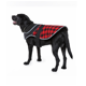thumbnail image 3 of Chaqueta impermeable para perros, chaqueta de invierno grande para perros con orificios para la correa, chaleco reflectante para perros medianos y grandes, ropa de invierno abrigada, negra (L), 3 of 5
