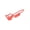 X18 Orange Red, variant on Xiaoyou X8 Bone Conduction Headphones, IPX8 Waterproof Open Ear Bluetooth 5.4 Sports Headset for Swimming Running
