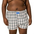 thumbnail image 2 of Different Touch Men's Big and Tall Cotton Boxer Shorts Underwear 6-Pack, 2 of 6