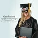 thumbnail image 3 of 5 gafas de plástico y tela para graduación 2024, gafas de sol con purpurina para la clase de 2024., 3 of 8