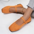thumbnail image 5 of Norvail Womens Ballet Flats Slip On Square Toe Formal Wedding Flats Shoes Low Arch Fashion Casual Comfortable Soft Sole Loafers Plus Size Wide, 5 of 7