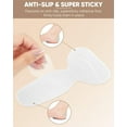 thumbnail image 5 of Women's heel pads and metatarsal pads, 1 pair of heel grip pads and 1 pair of foot pads, silicone insoles, suitable for high heels, prevent blisters from large shoes., 5 of 7
