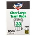 thumbnail image 2 of Trash Recycling Bags, Clear, 33 Gal., 60 Ct., Berry, 1124909, 2 of 3