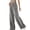 Gray, variant on Womens Pull On Jeans Wide Leg Stretchy Side Striped Denim Pants High Waisted Casual Jean Pants With Side&Back Pockets 2XL