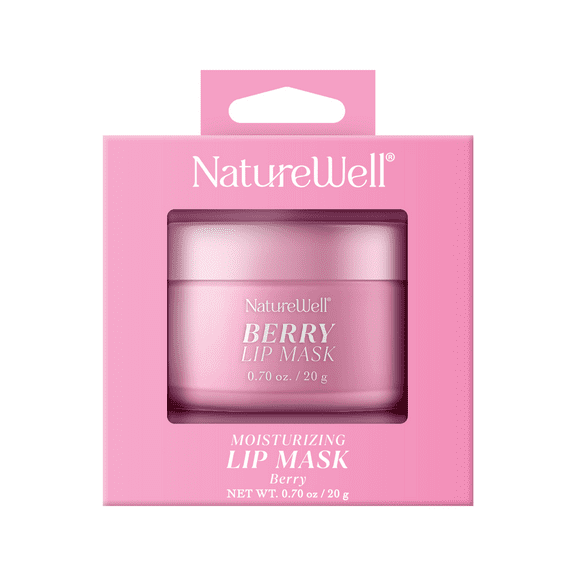 NatureWell Moisturizing Lip Mask, Berry, 0.70 oz