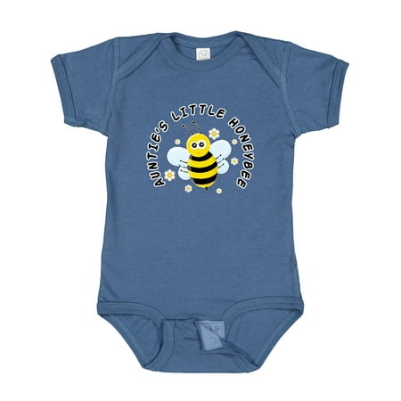 

Inktastic Auntie s Little Honeybee Gift Baby Boy or Baby Girl Bodysuit