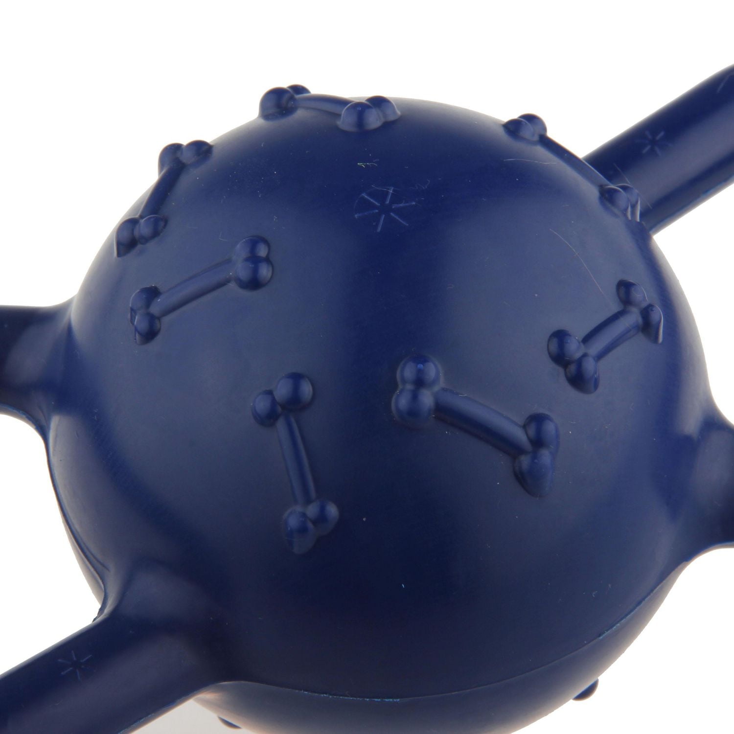 Jouet d'haltères pour chien avec grincement