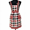 thumbnail image 2 of TIMIFIS Apron Kitchen Accessories Women Lady Restaurant Home Kitchen For Pocket Cooking Cotton Apron Bib, 2 of 3