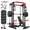 SM00 Home Gym Package ( Weight Bench & 260LBS Plates & Cable Accessories), variant on Mikolo Smith Machine, 2000LBS Power Cage Squat Rack with Smith Bar, Two LAT Pull-Down Systems, Cable Crossover Machine and More Cable Attachment for Home Gym