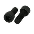 thumbnail image 2 of 10pcs M6x16mm 12.9 Grade Hex Socket Cap Left Hand Thread Screw Bolt Black, 2 of 3
