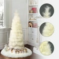thumbnail image 2 of LuxenHome 5Ft Holiday Slim Artificial Pampas Grass Tree in Natural Ivory, 2 of 8