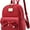 Red, variant on SPEKSEE Bowknot Cute Leather Backpack Mini Backpack Purse for Women