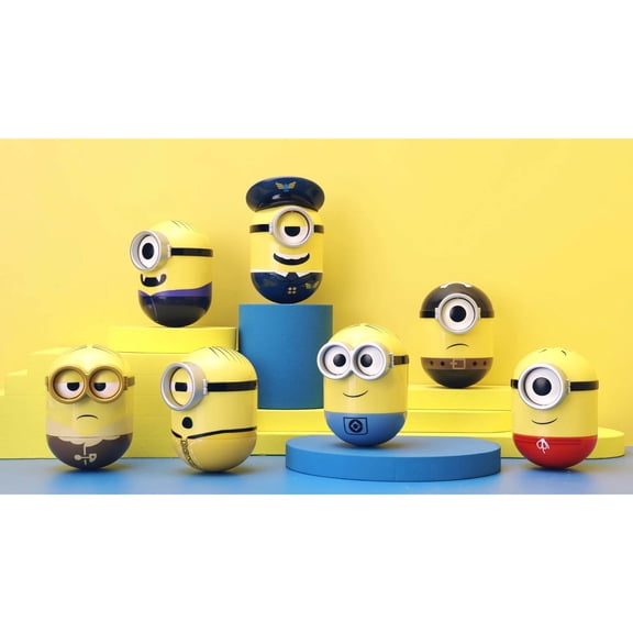 Minions Vocal Tumbler Classic Series 6 Action Figures with Signature Sounds