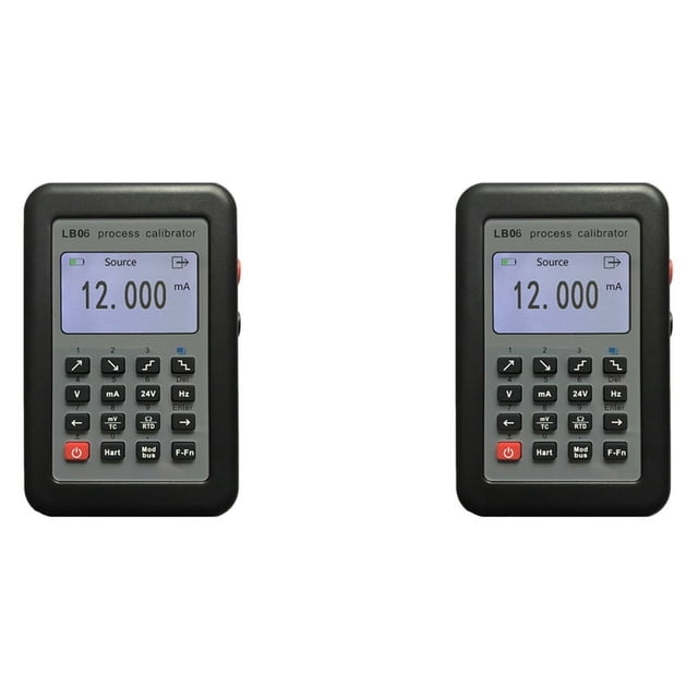 2X Nueva Fuente de Generador de Señal de Corriente Calibrador de Proceso LB06 Hart Modbus 4-20 MA/0-10 V