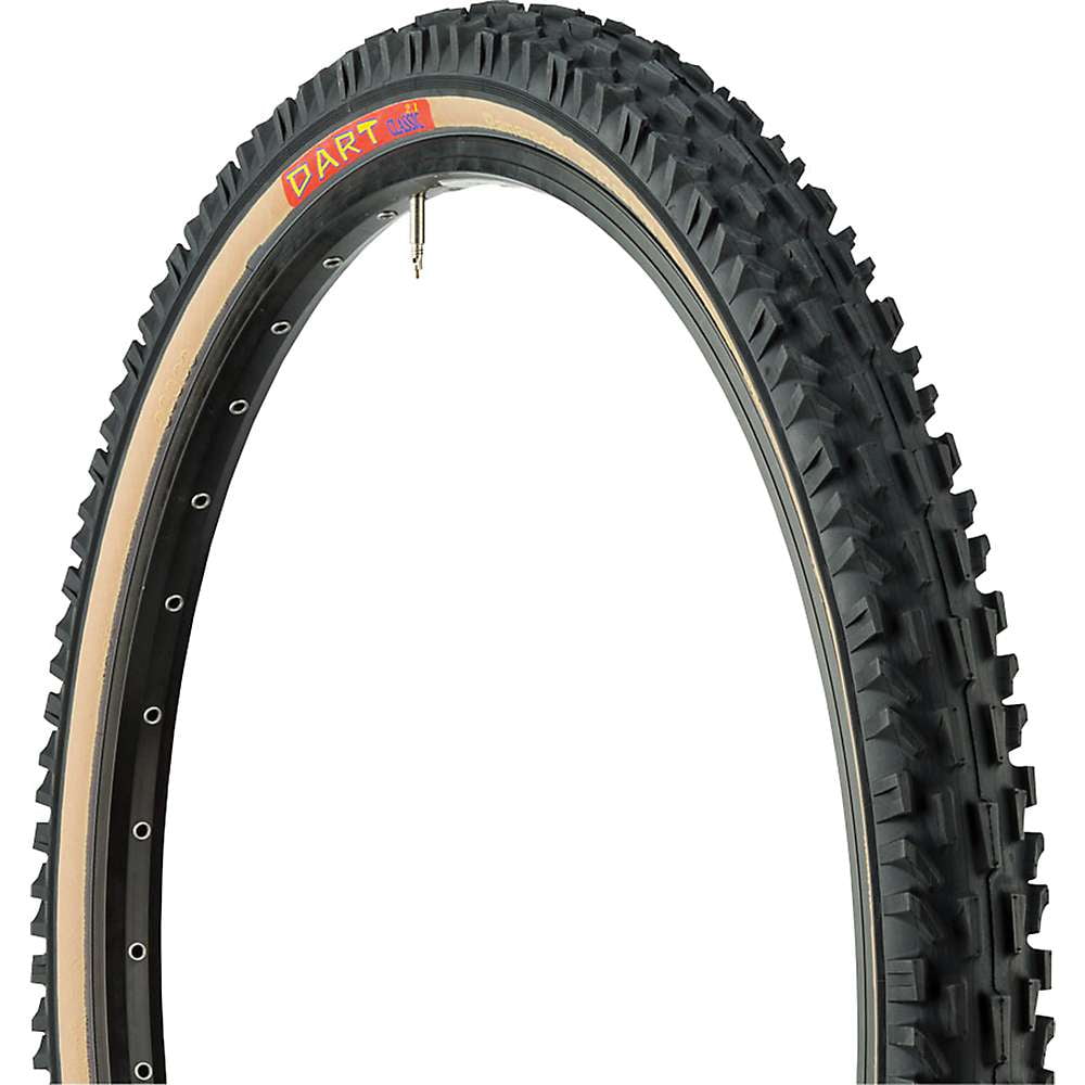 Panaracer Dart MTB 26 x 2.10 In. Tubed Folding Bead Tire, Front, Black/Amber
