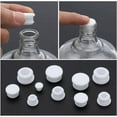 thumbnail image 4 of 24Pcs 4 Style Silicone Bottle Seal Plug Reusable Replacement Bottle Stopper White 9~19x8~11mm pin: 5~15mm 6pcs/style, 4 of 8