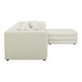 thumbnail image 3 of Moe's Home Collection Lowtide Lounge Modular Sectional Warm White Fabric, 3 of 5