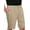 Khaki, variant on Jack Nicklaus Men’s Golf Shorts Flat Front Solid Stretch Comfort Fit, 38" Khaki -