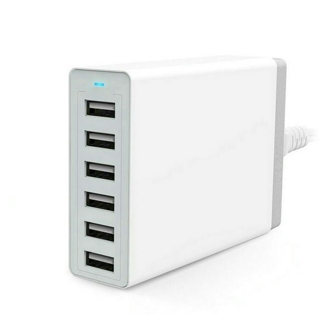 Inteprter 1 Juego de cabezales de de recarga USB, herramientas de carga significativas multipropósito para casa, tienda, viajes, oficina, Plog Teléfono y Comunicación Blanco Reino Unido Plog