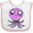 White and Pink, variant on Inktastic Death Metal Octopus Boys or Girls Baby Bib