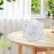 thumbnail image 4 of Caja De Pauelos De Papel Con Diseo De Mrmol Blanco, Compacta, 15 X 10 X 7, 5 Cm, Pequea Capacidad, Ideal Para El Hogar, La Sala De Estar U Oficina, Para Uso Diario, Paquete De 1 Unidad., UKHBMC, 4 of 6