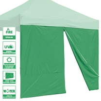 InstaHibit 1 Pack Side Wall for 10x10 Ft EZ Pop Up Canopy Tent UV50  Zipper Yard